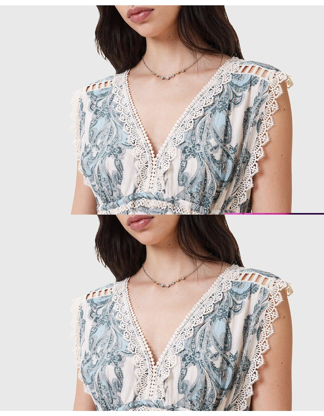 Xanthe Dress - Light Blue