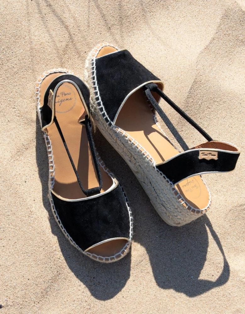 Bilda Womens Espadrille Wedge Sandals