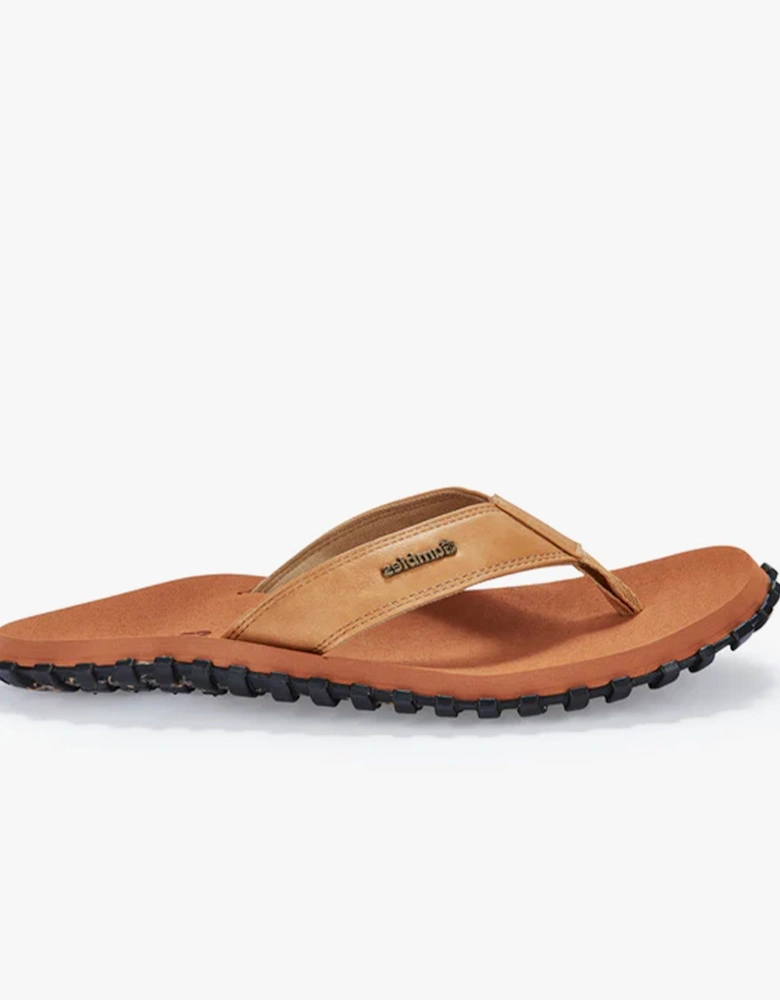 VEGOVERT Unisex Flip-Flops Tan