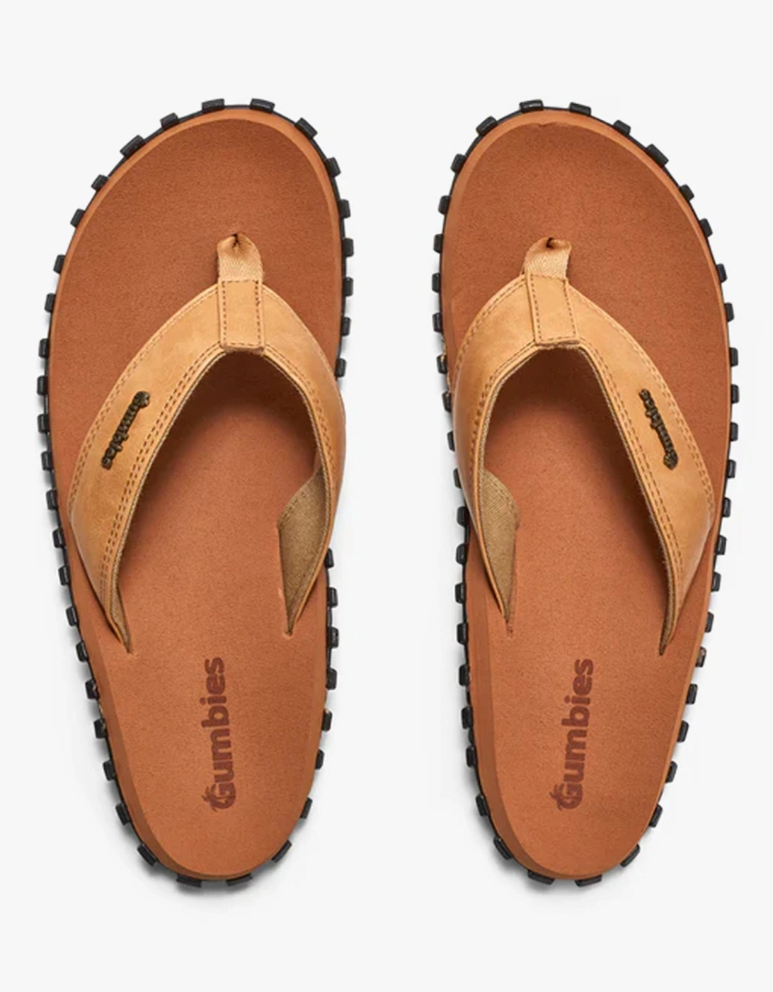 VEGOVERT Unisex Flip-Flops Tan, 7 of 6