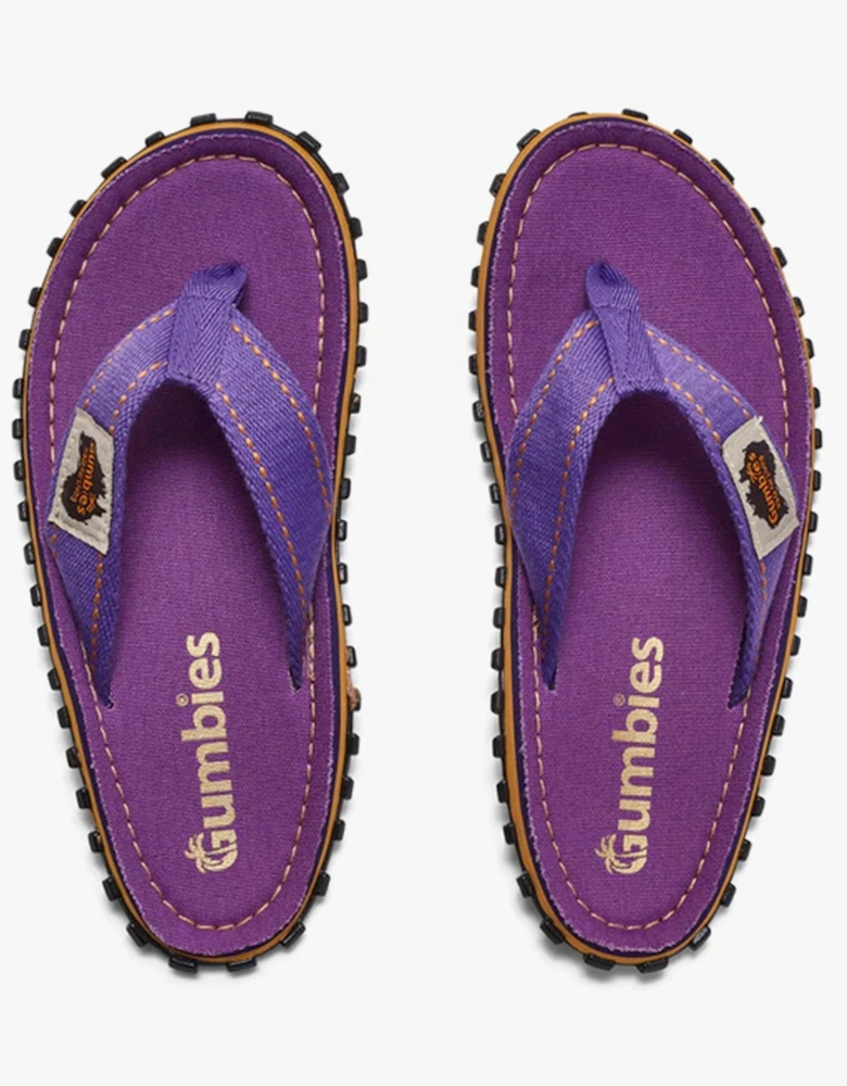 ISLANDER Unisex Flip-Flops Classic Purple