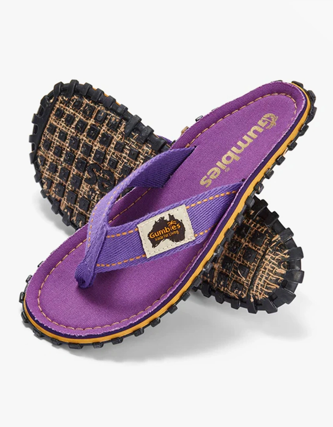ISLANDER Unisex Flip-Flops Classic Purple