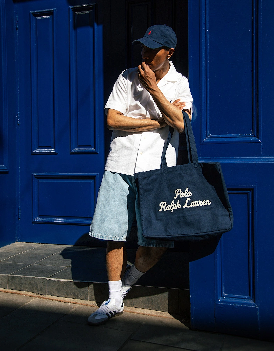 Embroidered Canvas Tote Bag