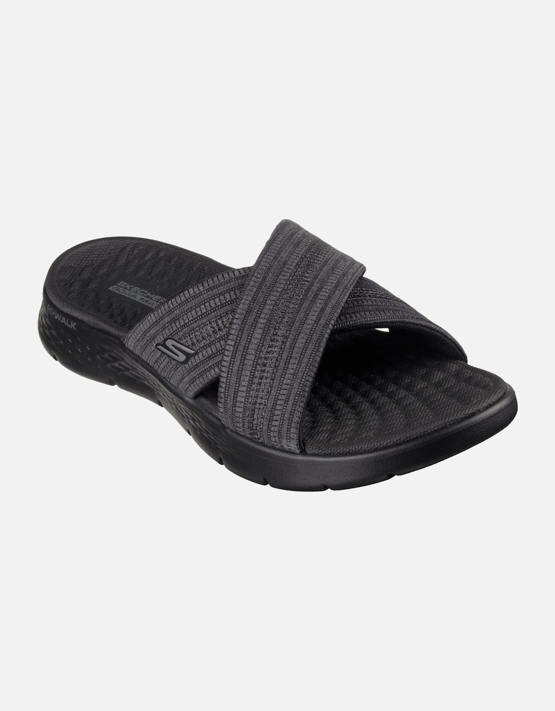 Skechers Womens Go Walk Flex Impress Slides, 2 of 1
