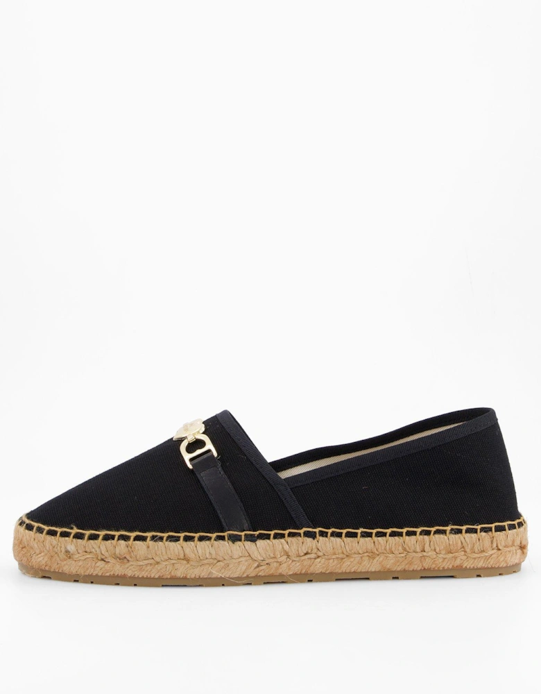 Canvas Espadrille - Black