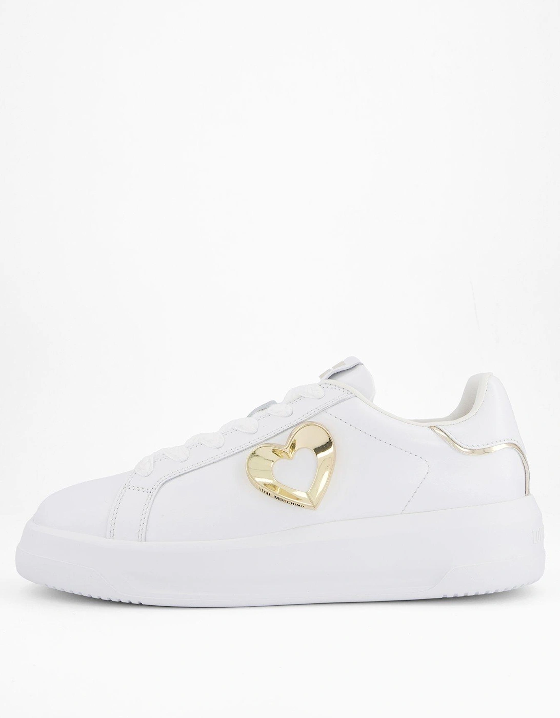 Heart Logo Trainer - White/Platinum, 2 of 1