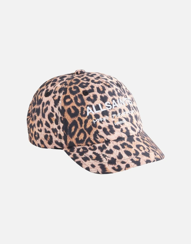 All Saints Girls Leopard Cap - Brown
