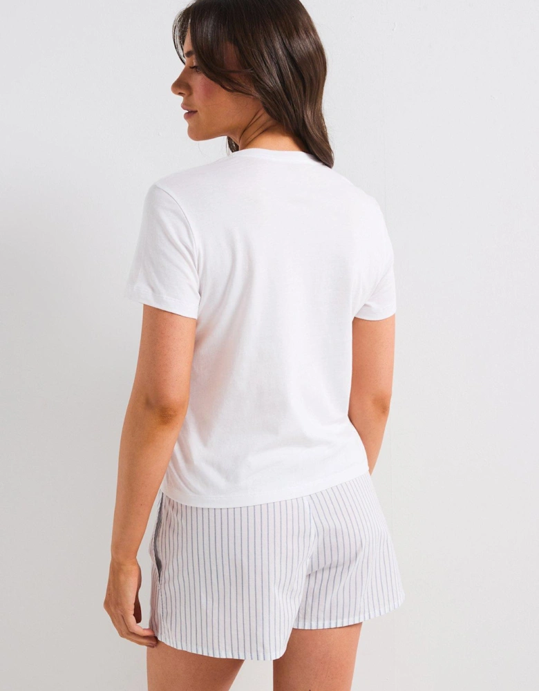 Short Sleeve Short Pyjama Set - Multi