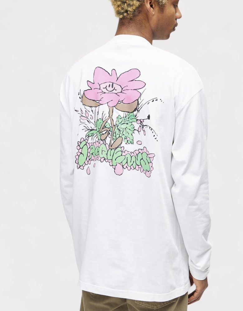 Le T-Shirt Desenho Ml Print Marguerite White