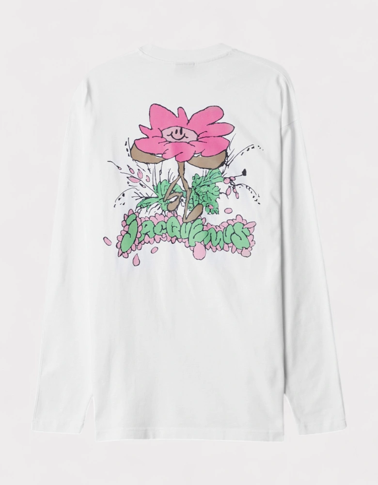 Le T-Shirt Desenho Ml Print Marguerite White