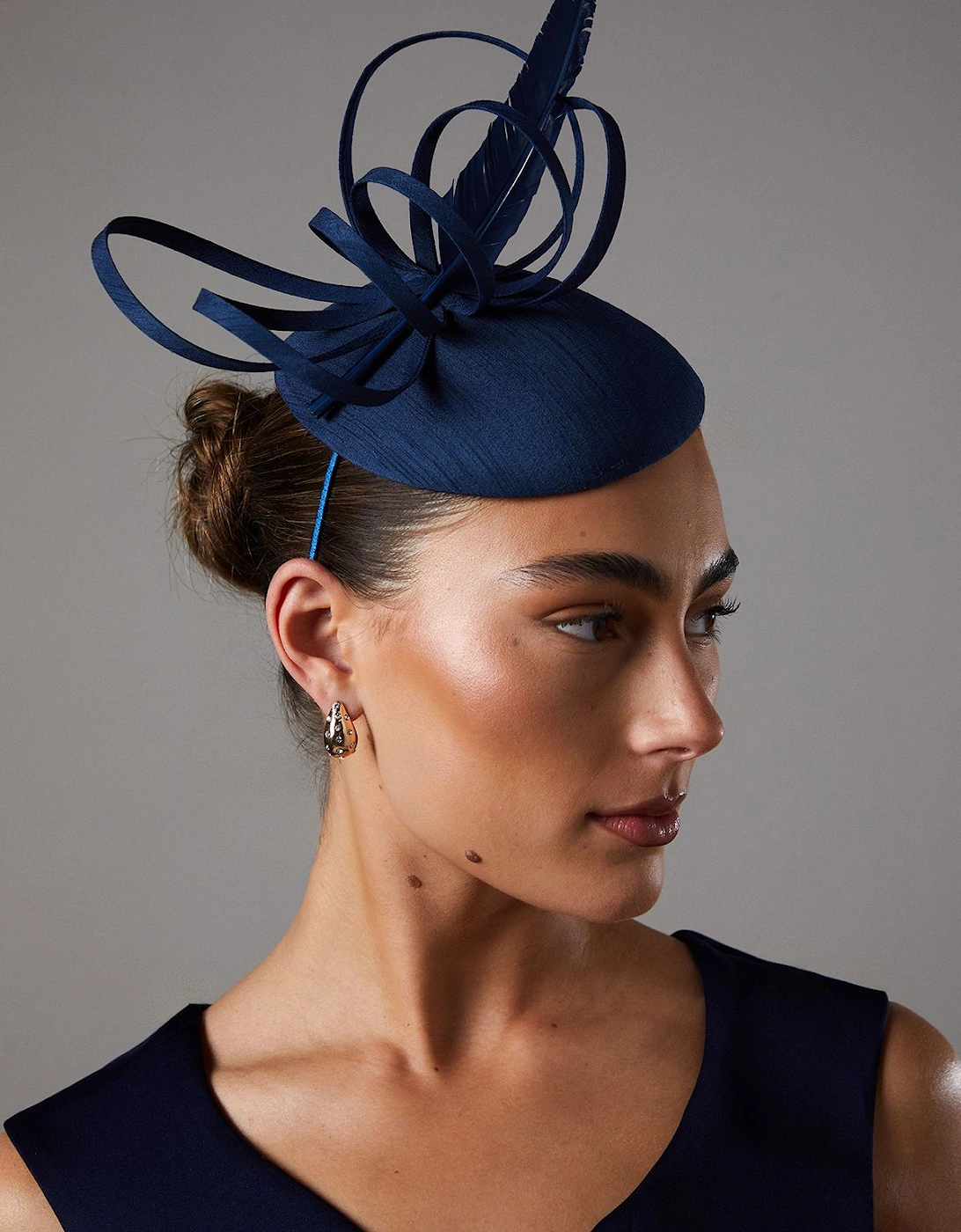 Feather And Loop Disc Fascinator, 2 of 1