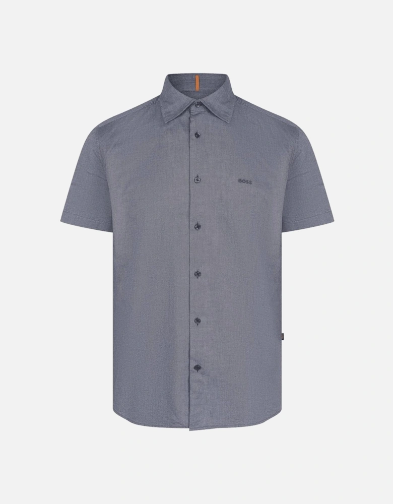 Rash_2 Regular Fit Navy Shirt