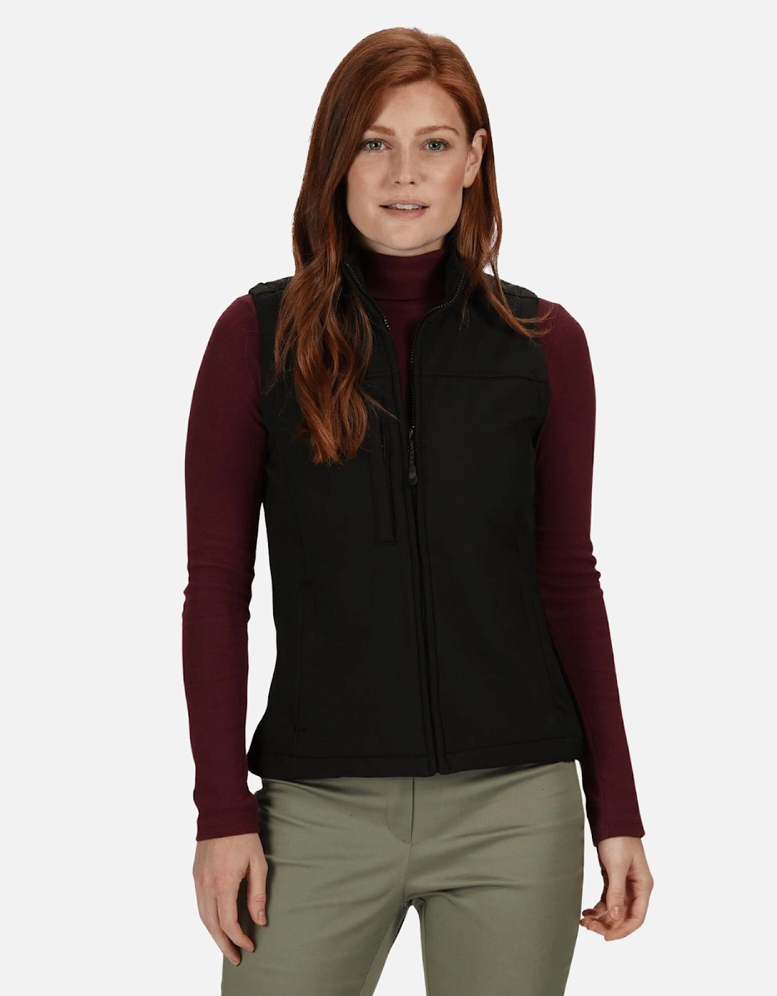 Professional Womens Flux Softshell Gilet, 2 of 1