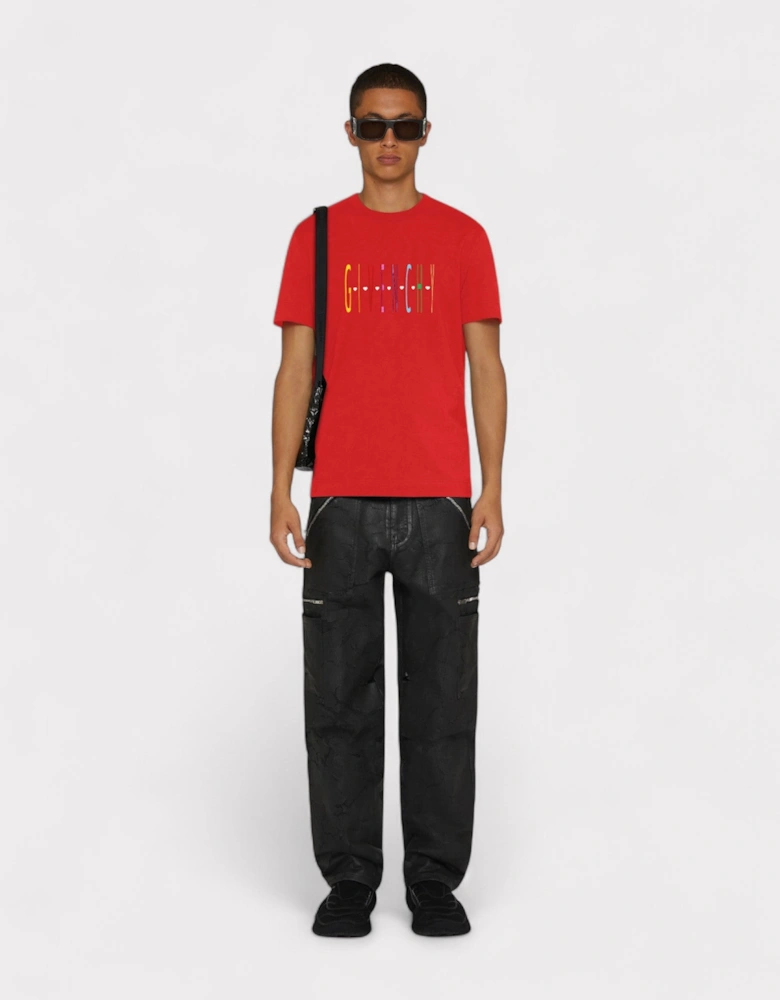 Slim Fit T-Shirt Red