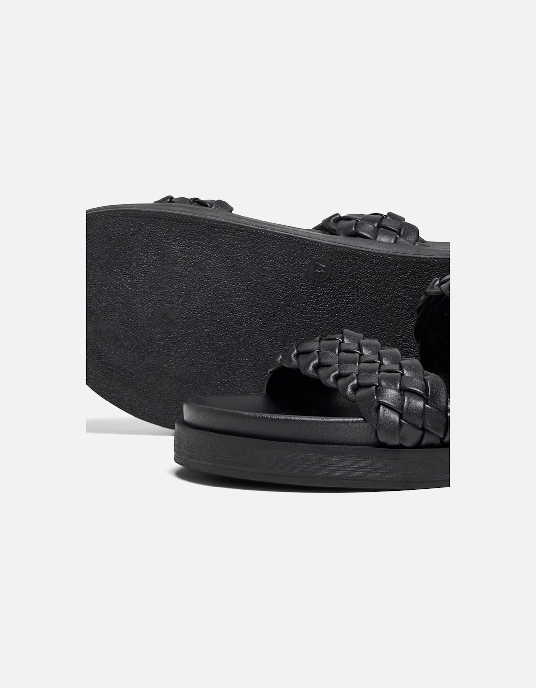 MINNIE-16 Polyurethane Women's Black Sandals