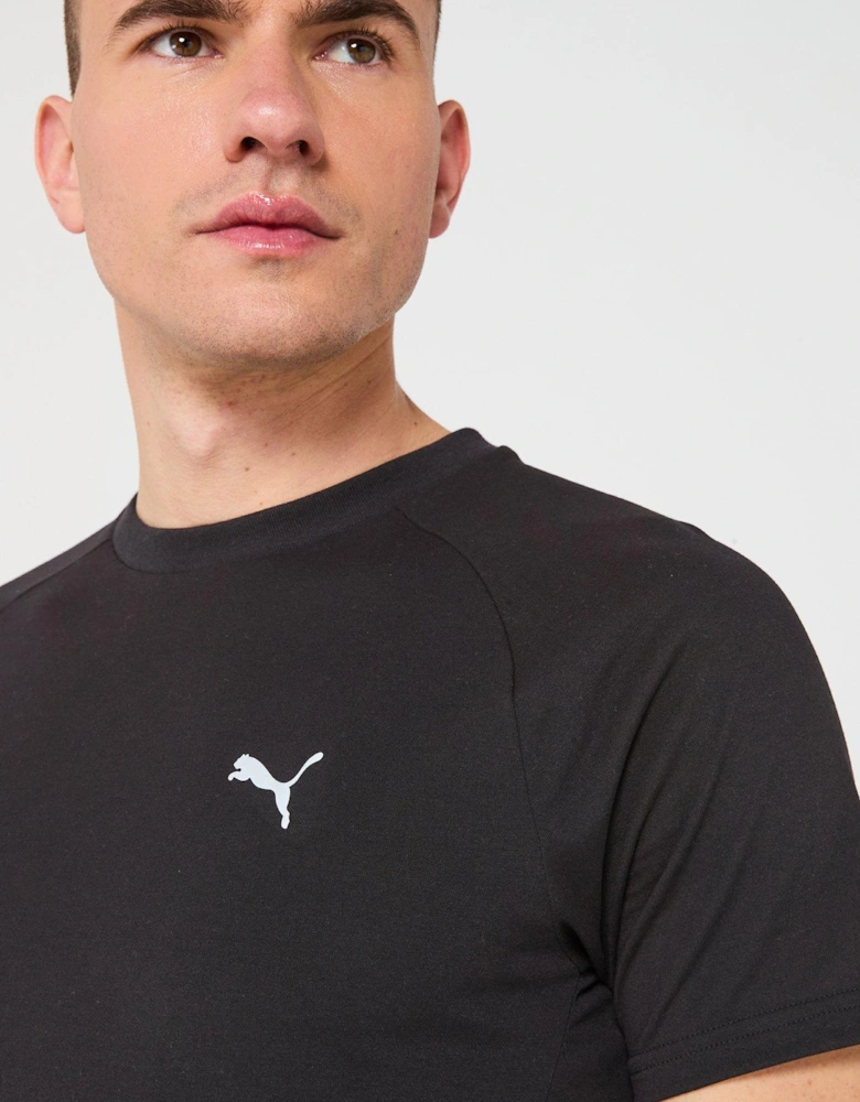 Men's Evostripe Tee - Black