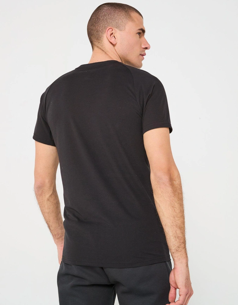 Men's Evostripe Tee - Black
