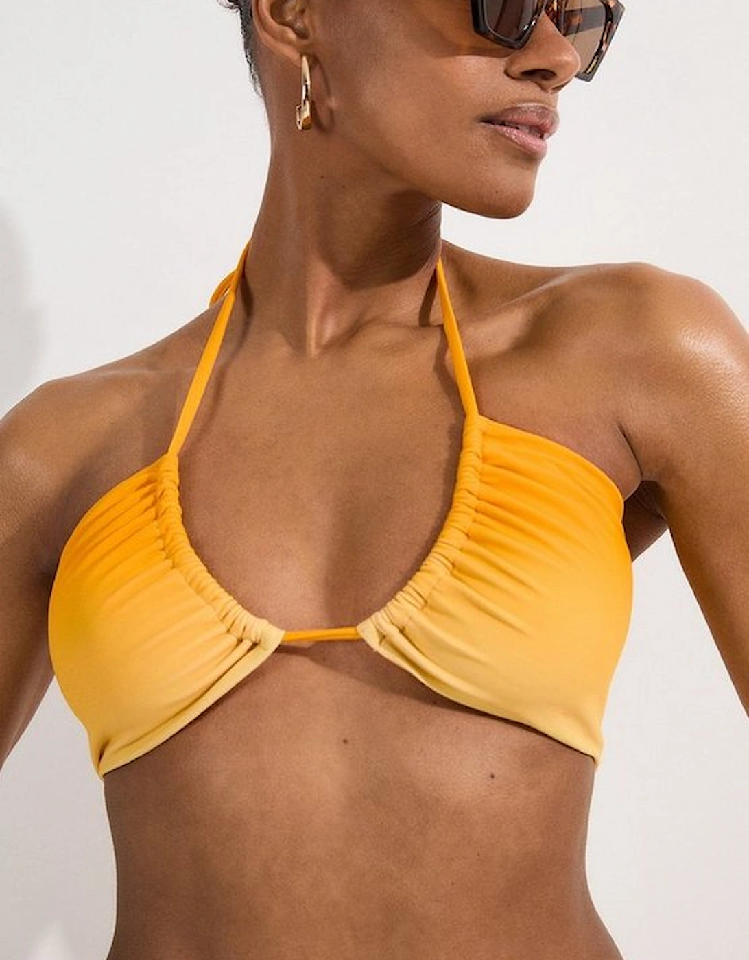 Slinky Ombre Halter Neck Bikini Top, 5 of 4