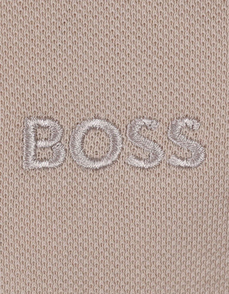 BOSS Green Paddy Polo Shirt Open Beige