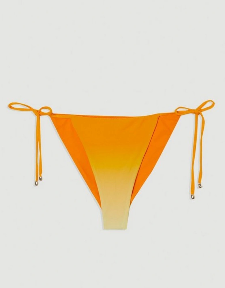 Slinky Ombre Tie Side Bikini Bottoms