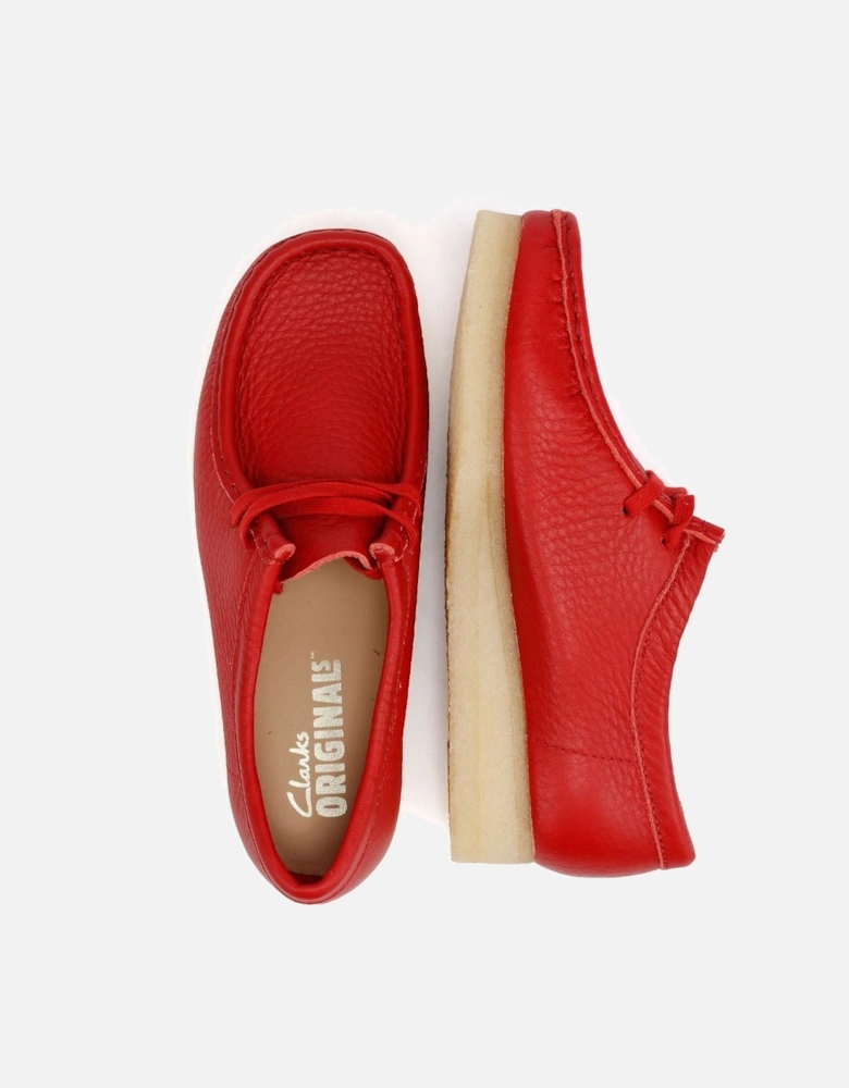 Originals Wallabee Leather Women's Red Shoes