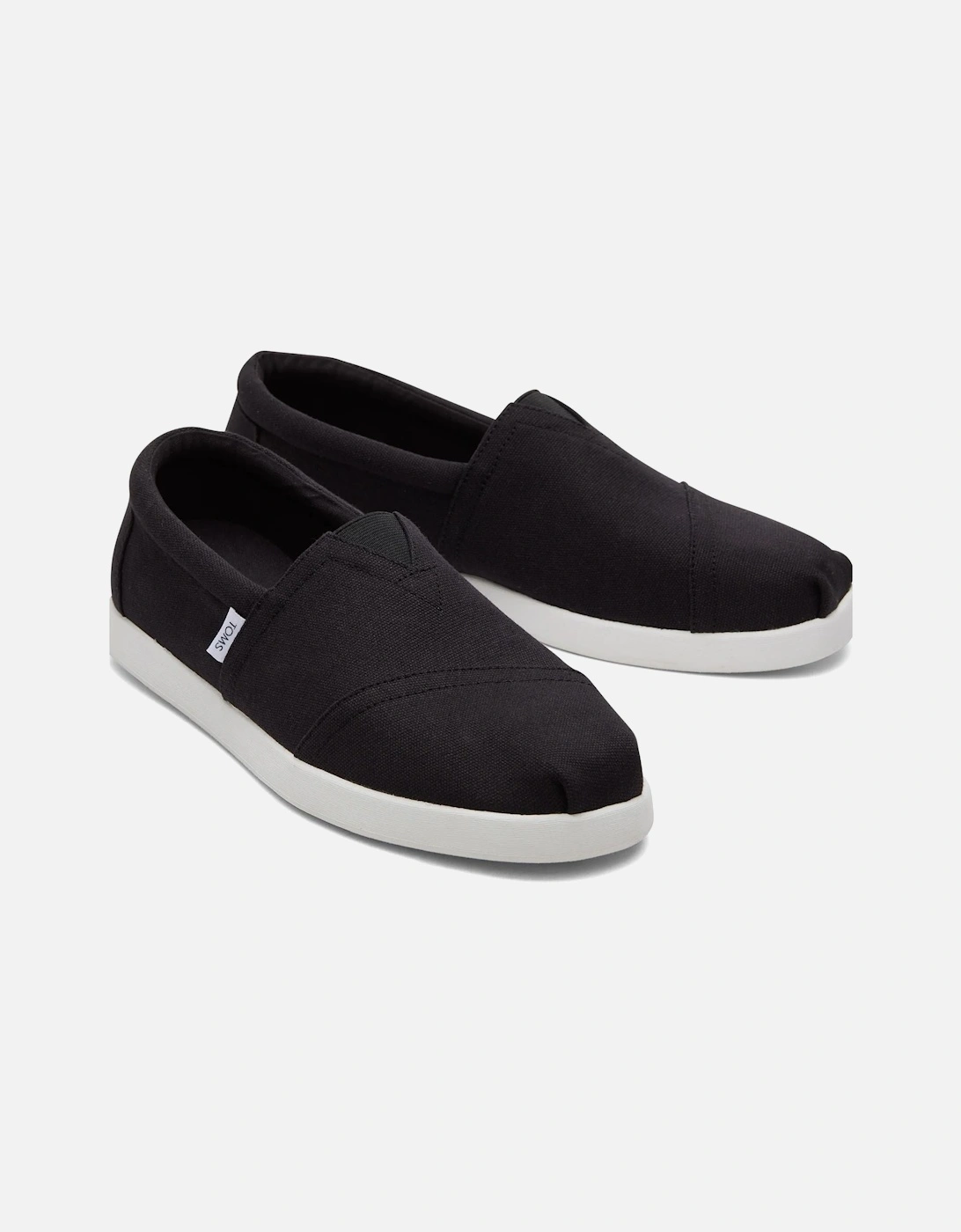 Alp FWD Canvas Men's Black Espadrilles, 5 of 4