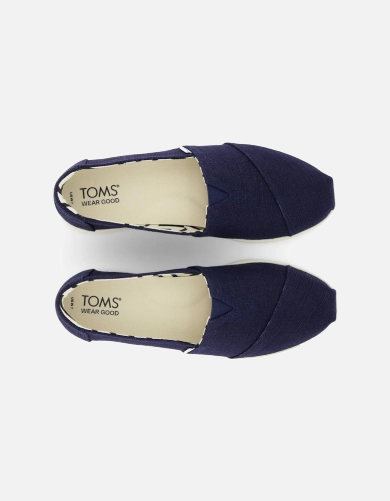 Alpargata Plus Heritage Canvas Women's Navy Espadrilles