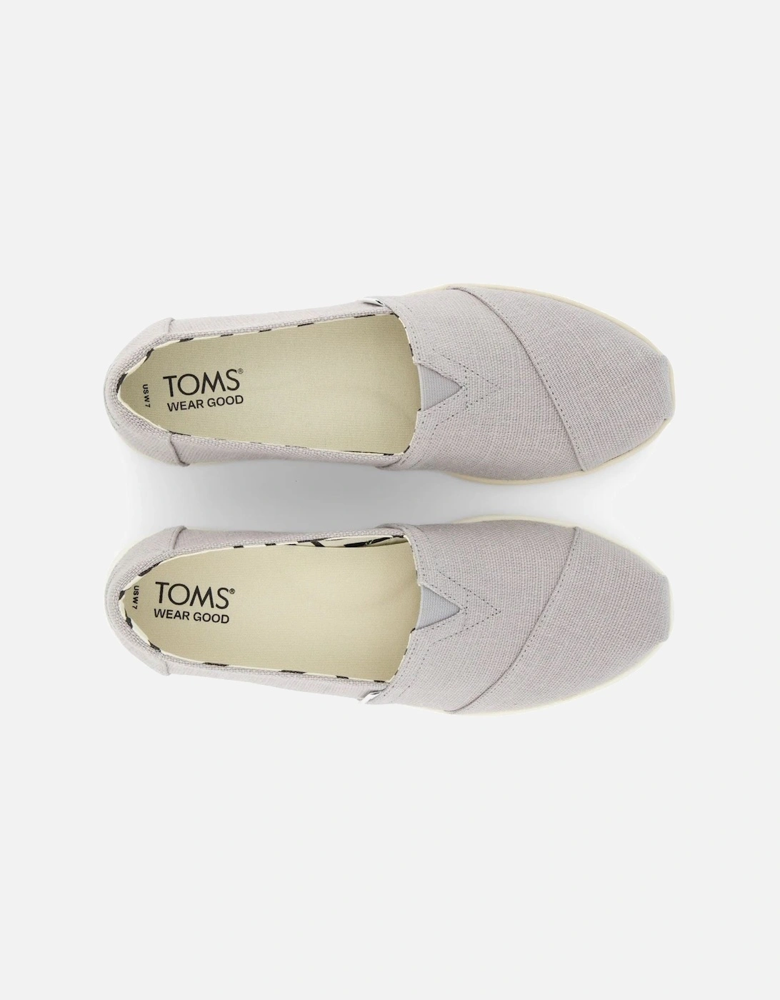Alpargata Plus Heritage Canvas Women's Drizzle Grey Espadrilles