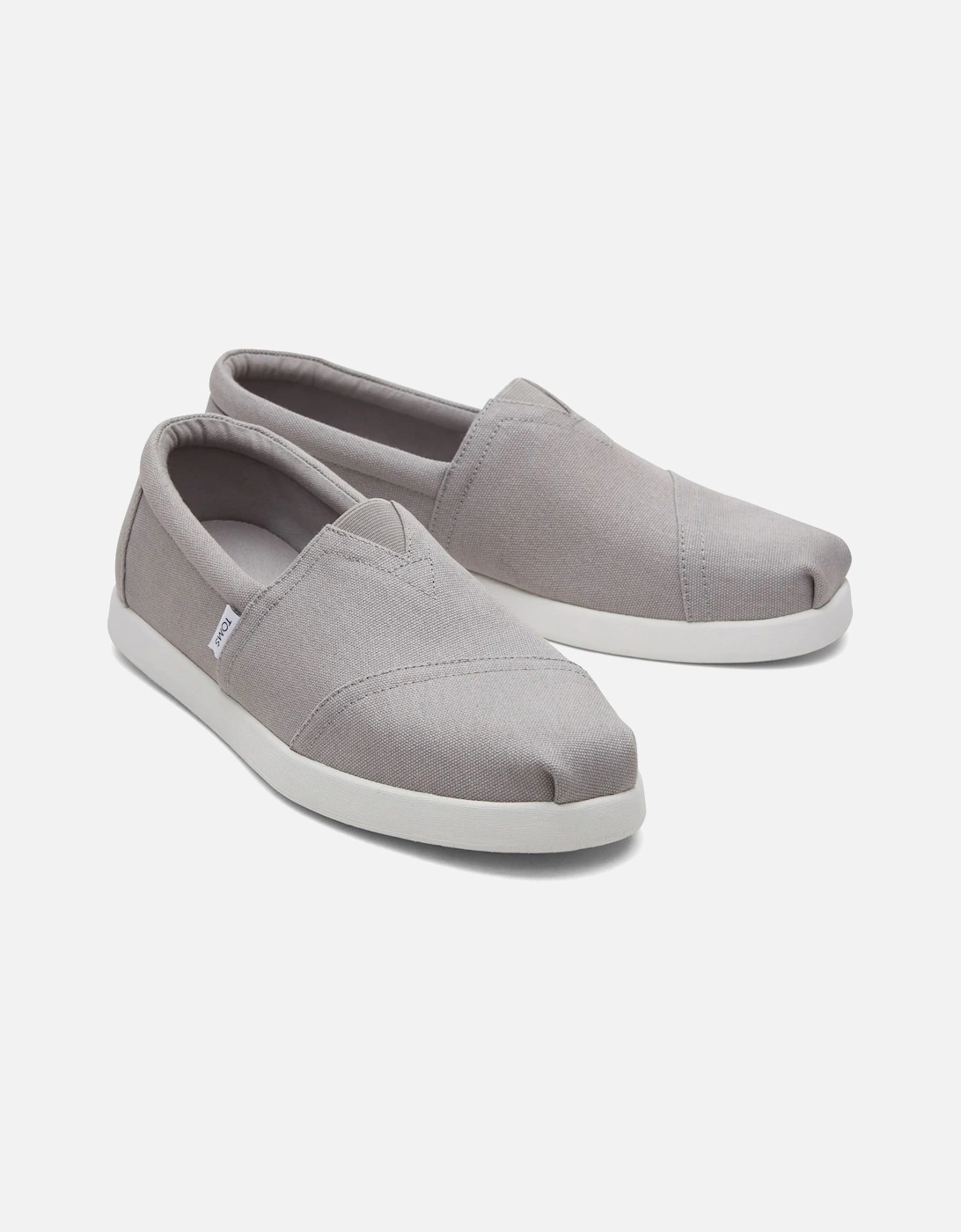 Alp FWD Canvas Men's Drizzle Grey Espadrilles, 5 of 4