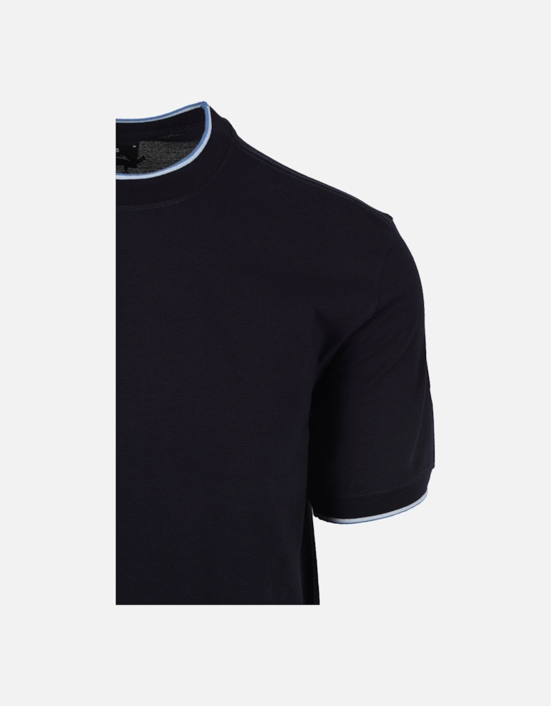 Tipped Reg Fit T-shirt Dark Navy