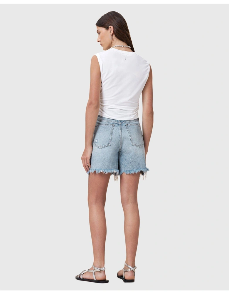 Doris Denim Short - Blue