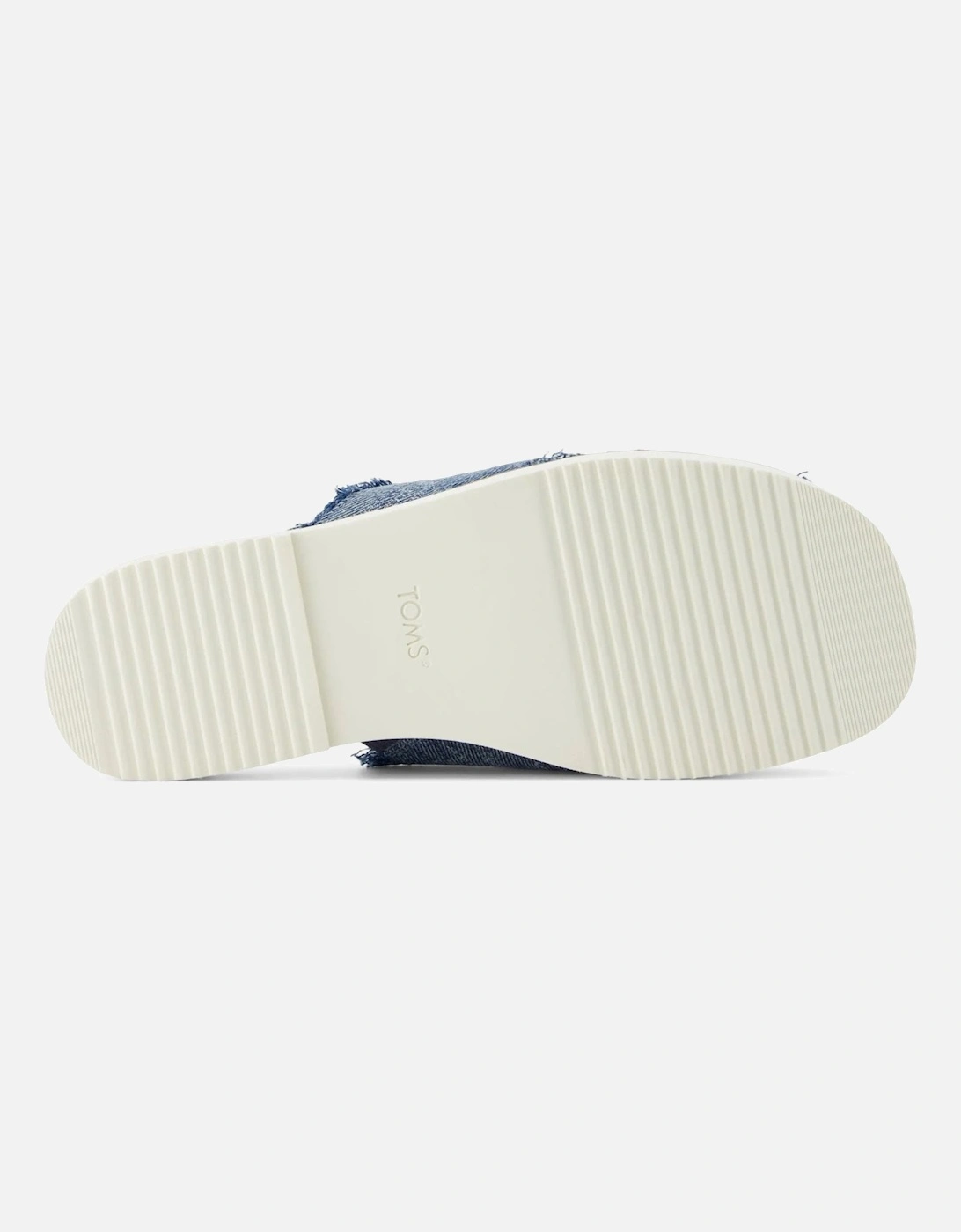 Mae Crossover Denim Women's Fray Dark Sky Sandals