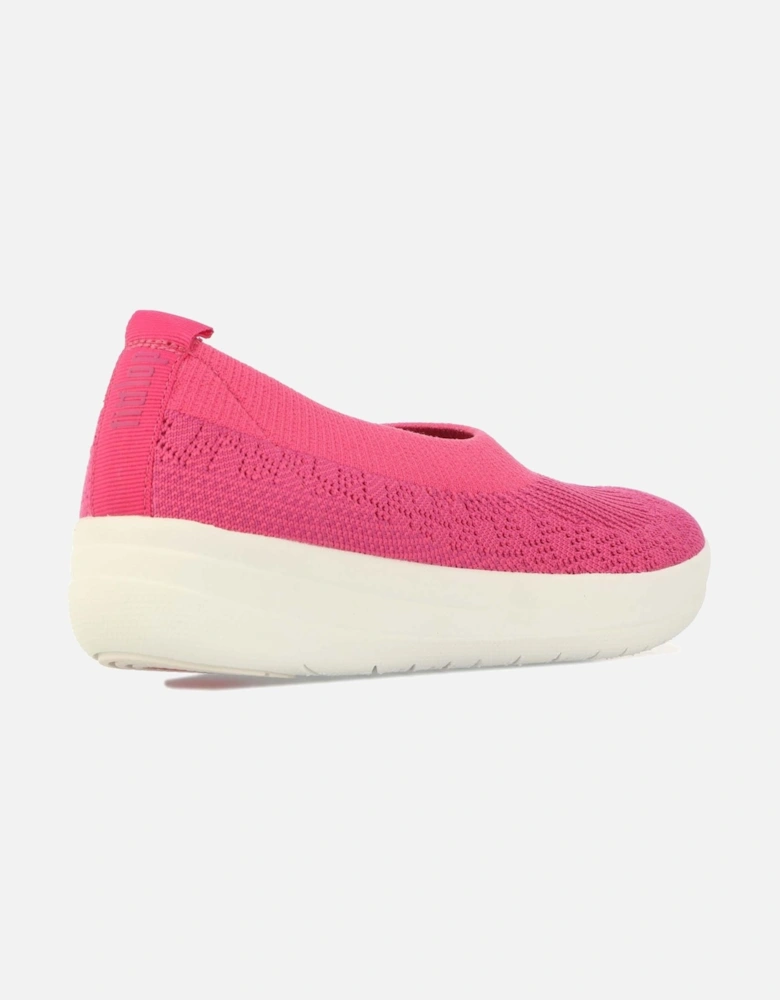 Womens Uberknit Slip On Ballet Pumps