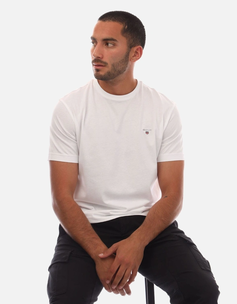 Embroidered Original Shield T-Shirt