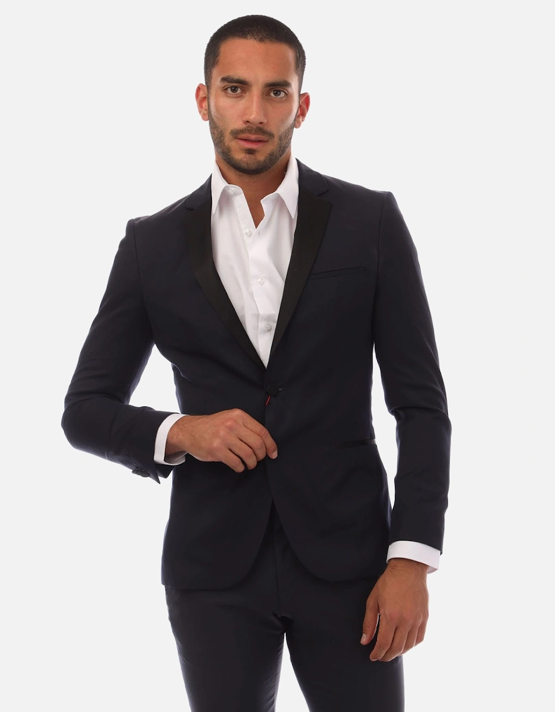 Hugo Boss Men's AlinzS Blazer Jacket - Navy - Size: 42/Long