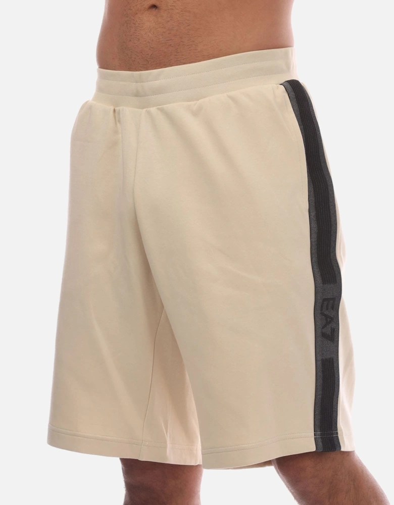 Logo Series Cotton-Blend Bermuda Shorts