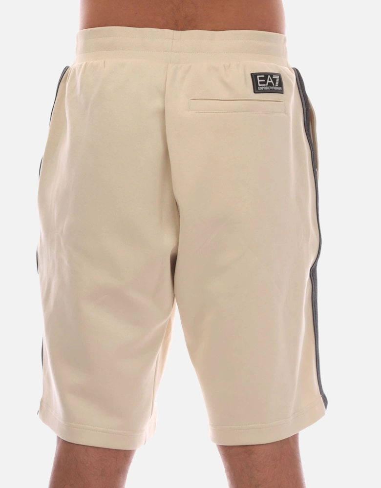 Logo Series Cotton-Blend Bermuda Shorts