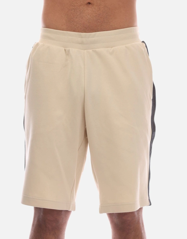Logo Series Cotton-Blend Bermuda Shorts