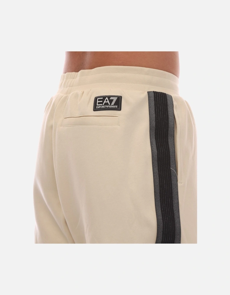 Logo Series Cotton-Blend Bermuda Shorts