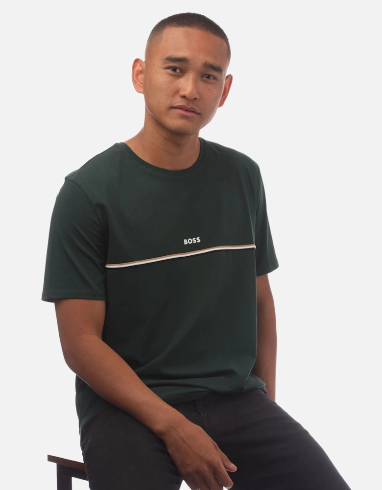 Logo Print Pyjama T-Shirt