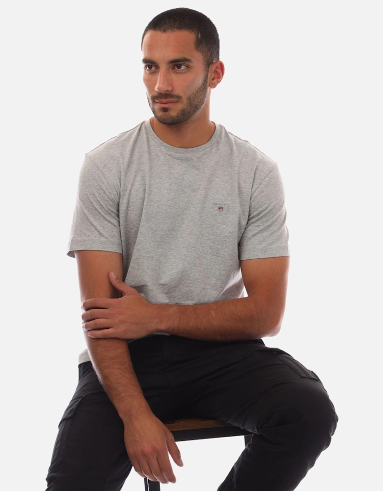 Embroidered Original Shield T-Shirt