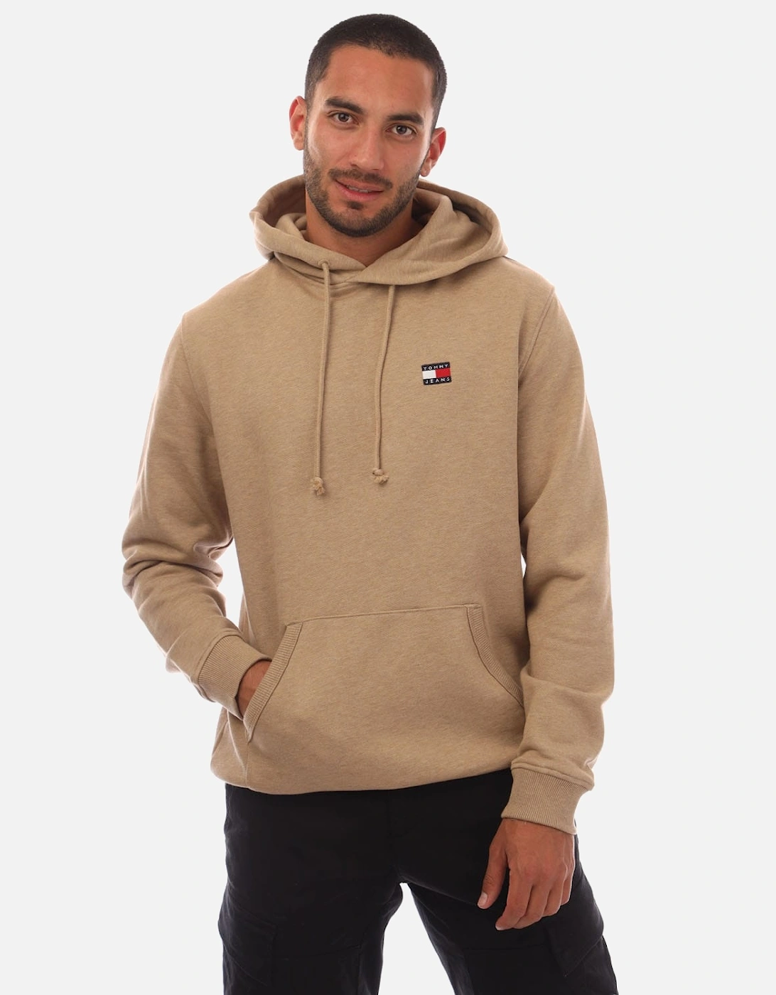 Tonal Badge Drawstring Hoodie, 5 of 4