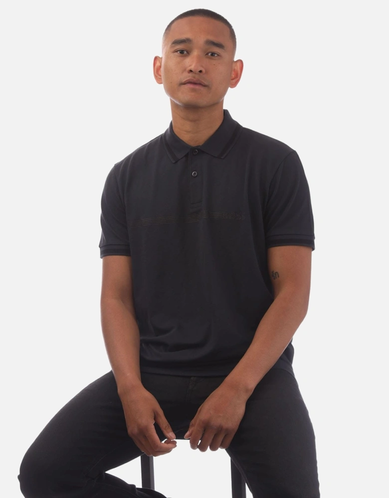 Cotton Blend Polo Shirt