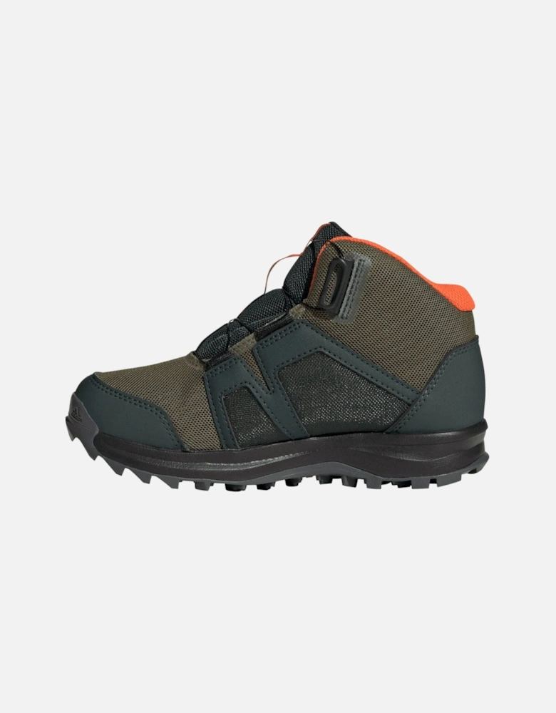 Juniors Terrex BOA Mid RAIN.RDY Hiking Shoes