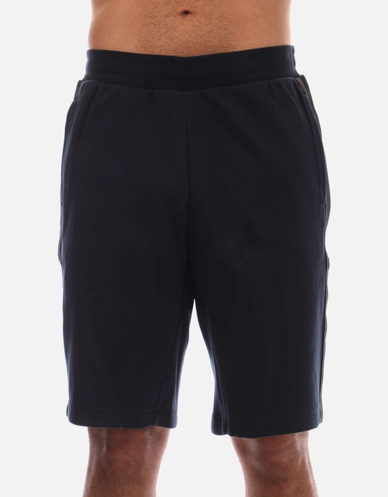 Logo Series Cotton-Blend Bermuda Shorts