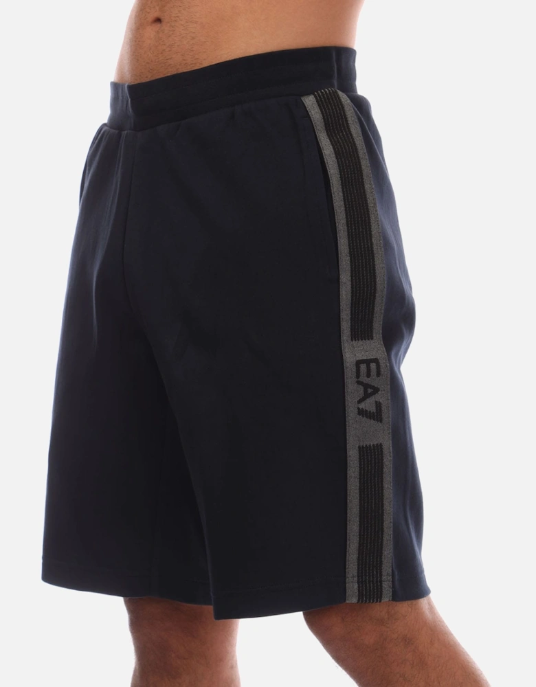 Logo Series Cotton-Blend Bermuda Shorts