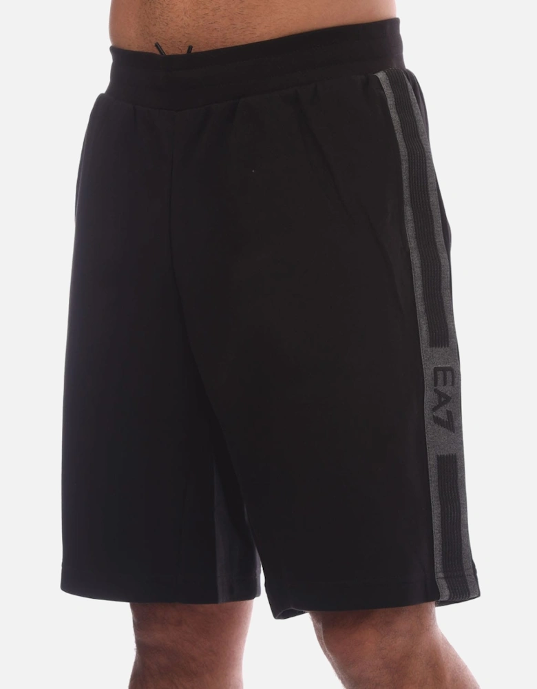 Logo Series Cotton-Blend Bermuda Shorts