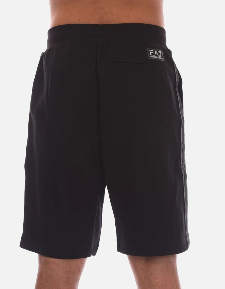 Logo Series Cotton-Blend Bermuda Shorts