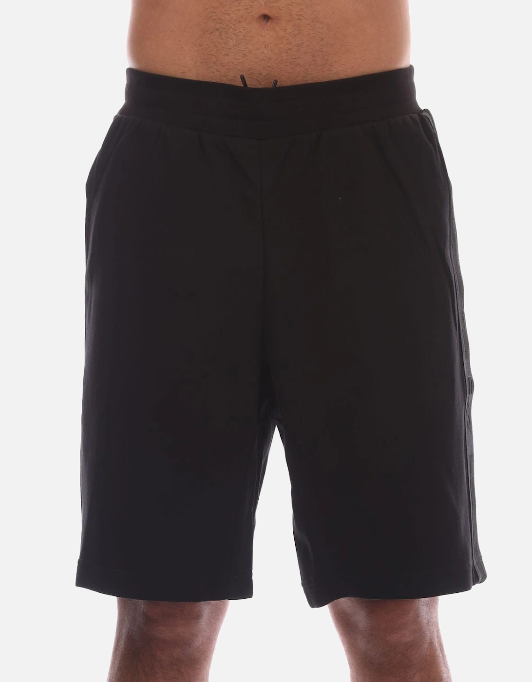 Logo Series Cotton-Blend Bermuda Shorts