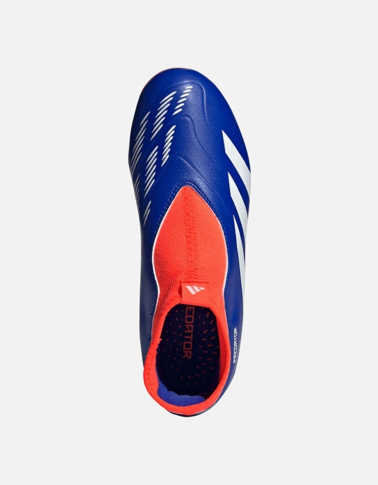 Juniors Predator League Laceless FG Football Boots